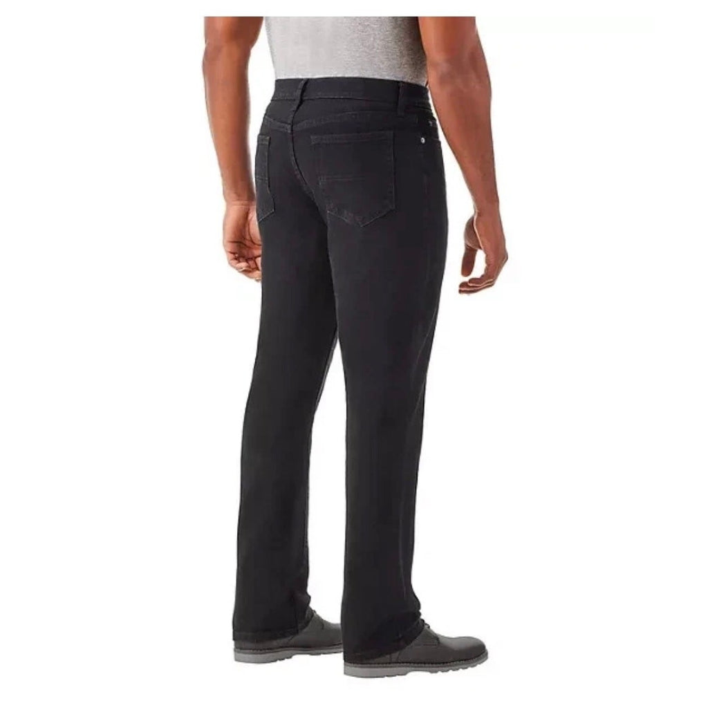  Mens Members Mark Straight Fit Premium Stretch Denim Jeans Black Sz 40 X 32 NWT