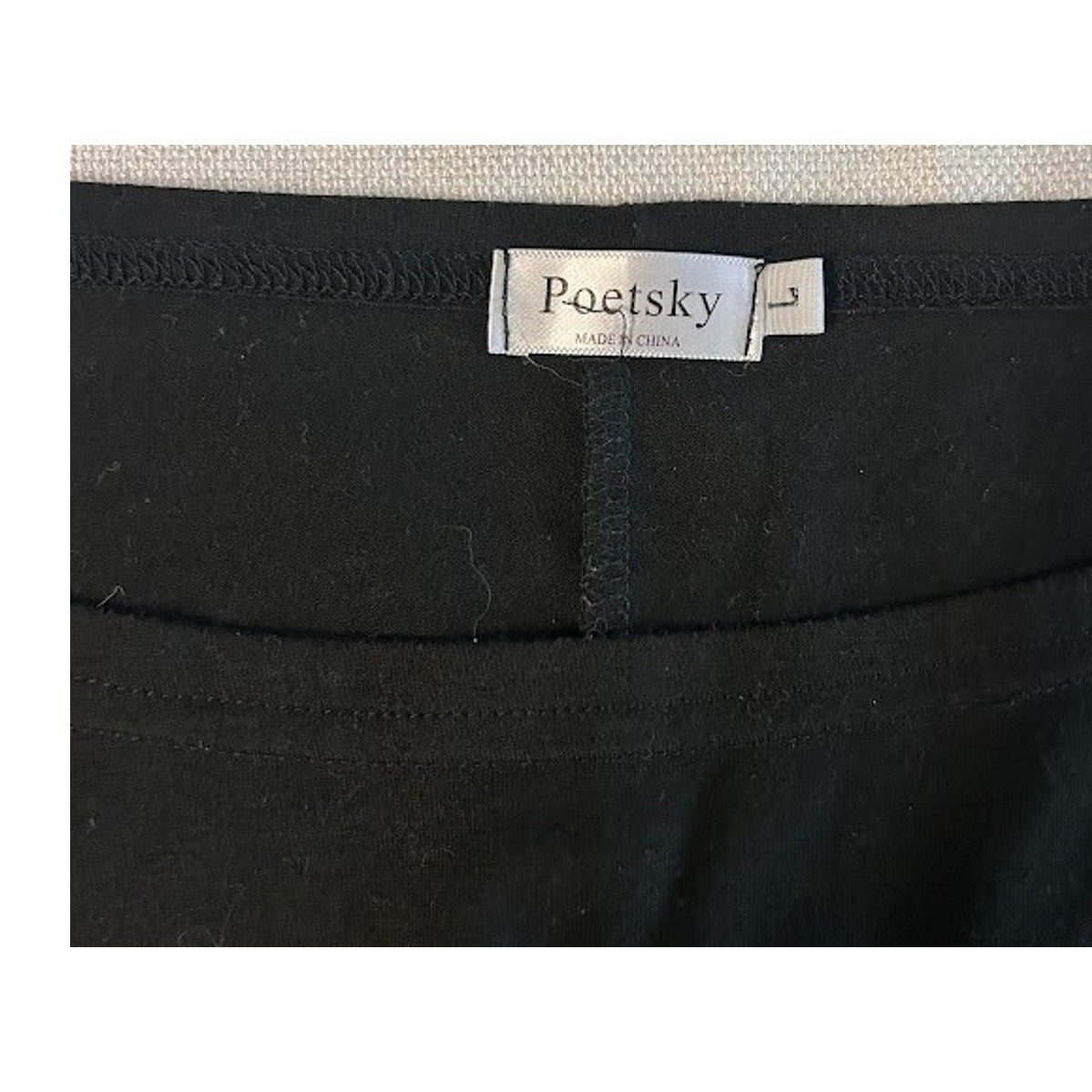 Poetsky Womens Summer Off Shoulder Shirts Casual Loose Short Sleeve Black Size L