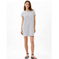 GAP Pocket T-Shirt Dress Navy White Stripe | Size S/P Tall | Casual Stripe Dress