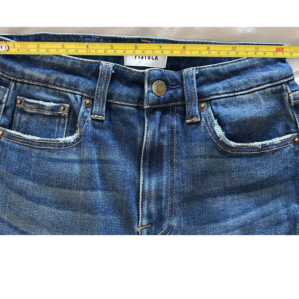 Revolve Pistola Aline Forever Jeans, High Rise, Skinny Stretch, Dark Sz 26 NWT