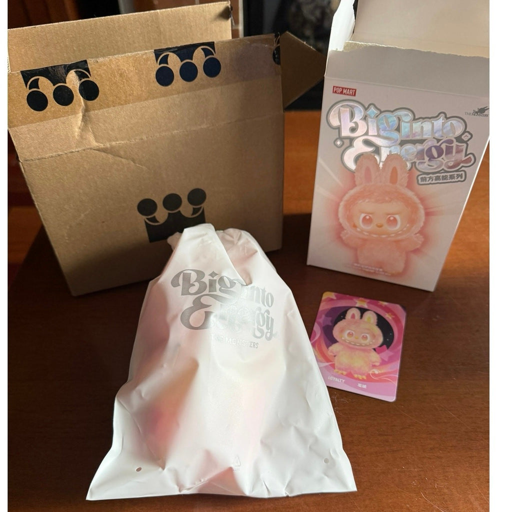 Authentic Big into Energy Purchased from Pop Mart Loyalty