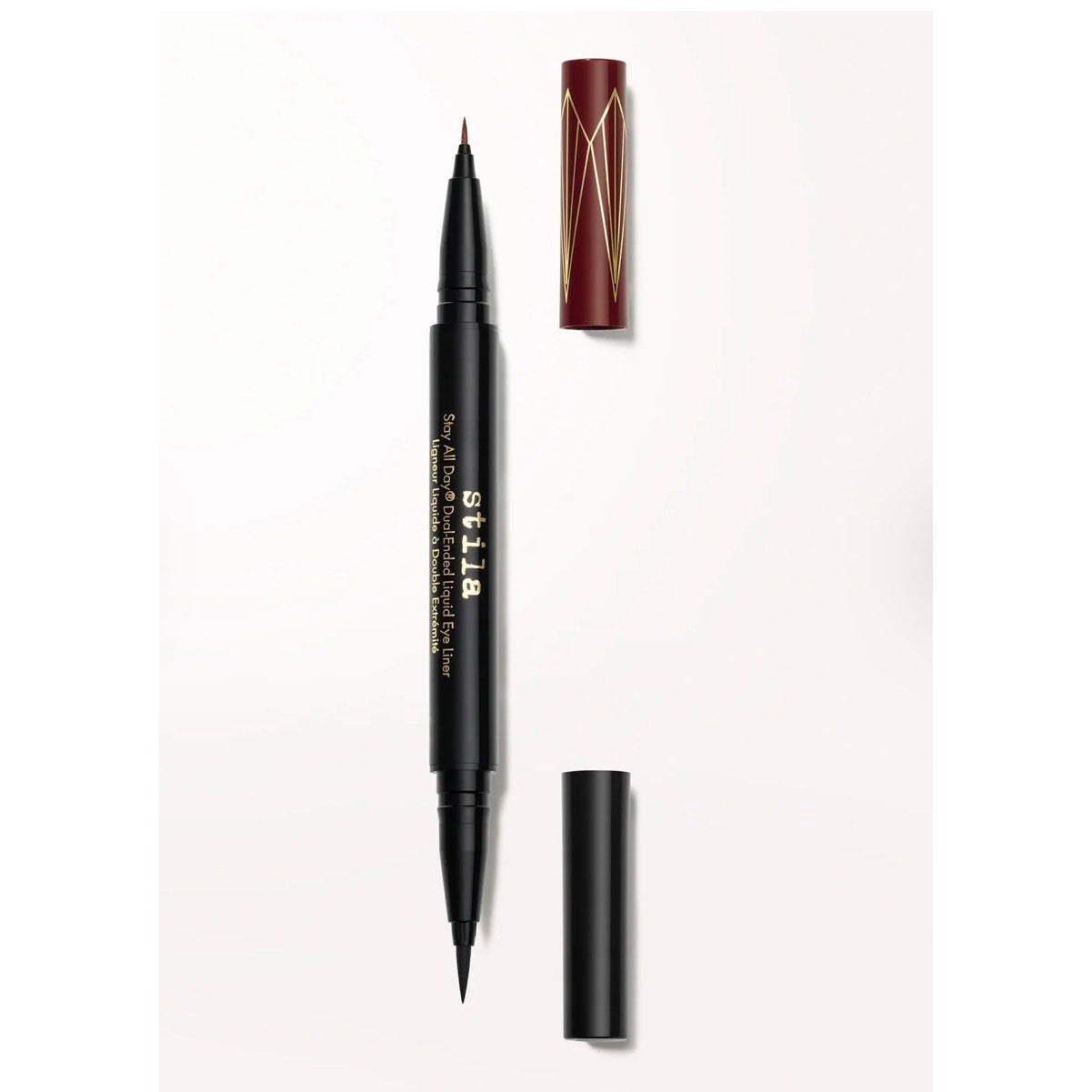 Stila Stay All Day Dual-Ended Liquid Eye Liner Sangria & Intense Black NEW