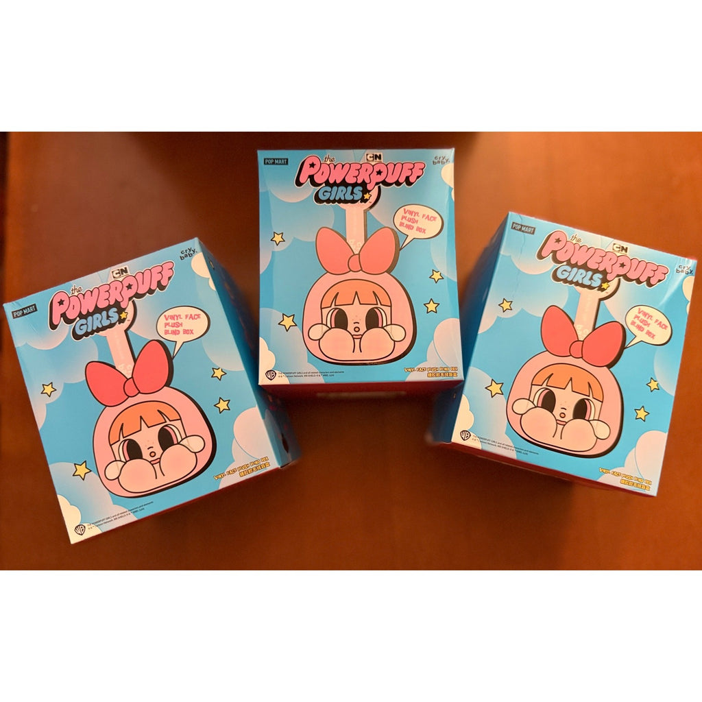 Powerpuff Girls POPMart Blind Box Set – Buttercup, Bubbles, Blossom (Sealed)