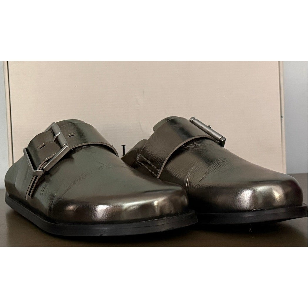 AllSaints Eris Mule Gun Metal Grey Lambskin Size 8 NIB Women’s Shoes Retail $349