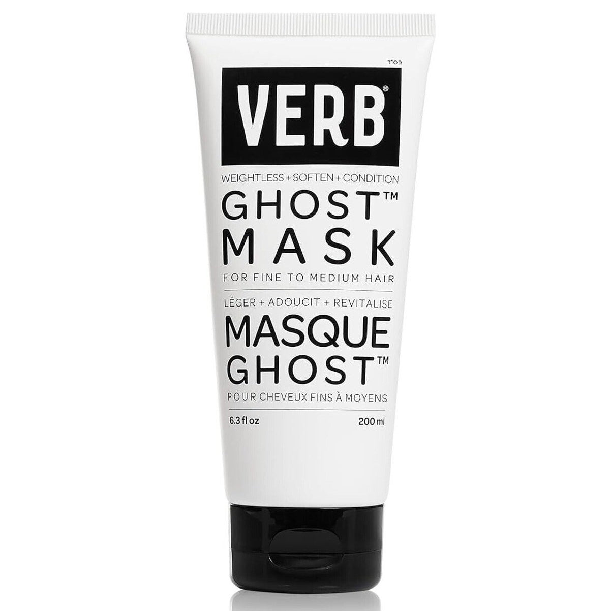 VERB Ghost Hair Mask Vegan Deep Conditioning Hair Treatment 6.3 oz New Sealed 