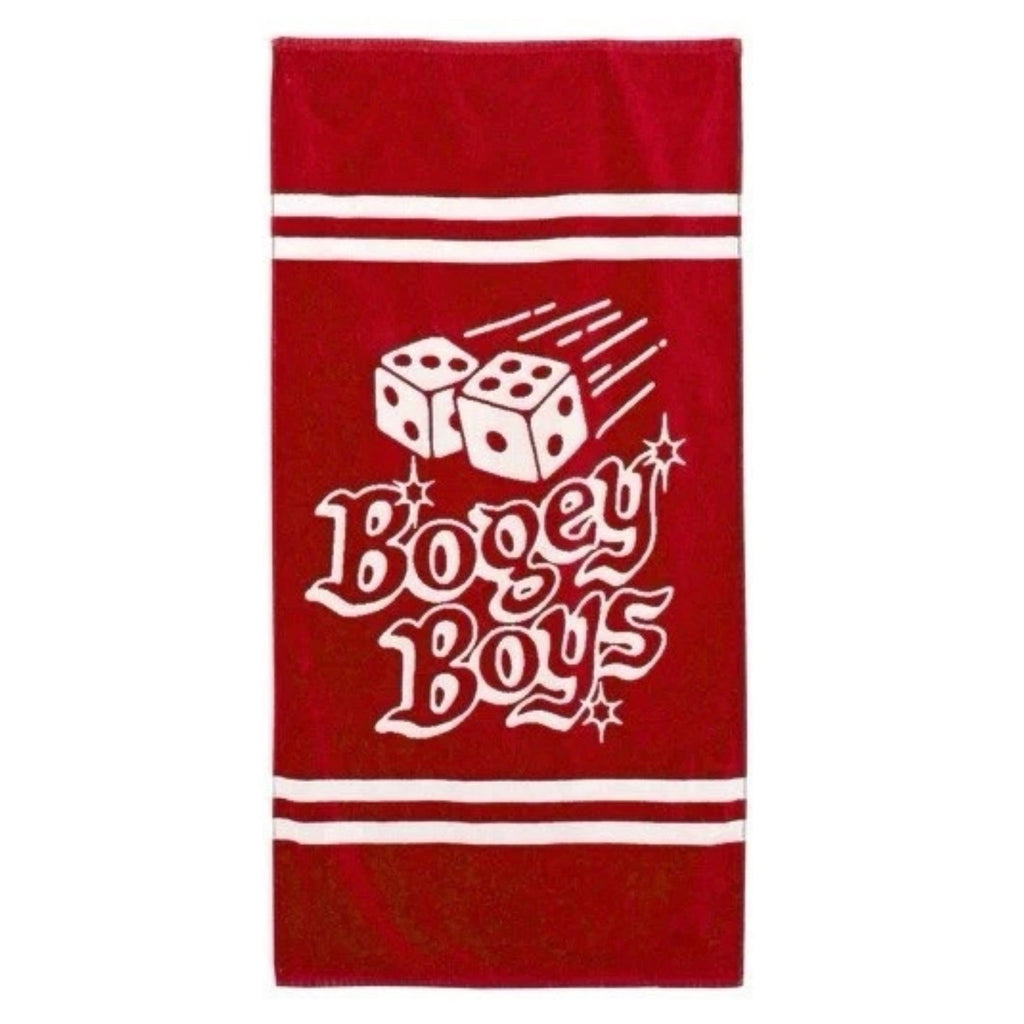 Bogey Boys Dice Beach Towel | Vegas Collection, 100% Cotton, New