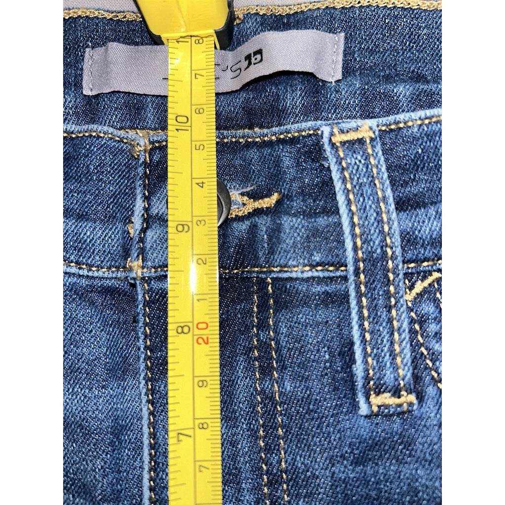 Joe's Jeans Sz Is 24 High Rise Skinny Crop—Raw Hem Stretch for Everyday Style NE