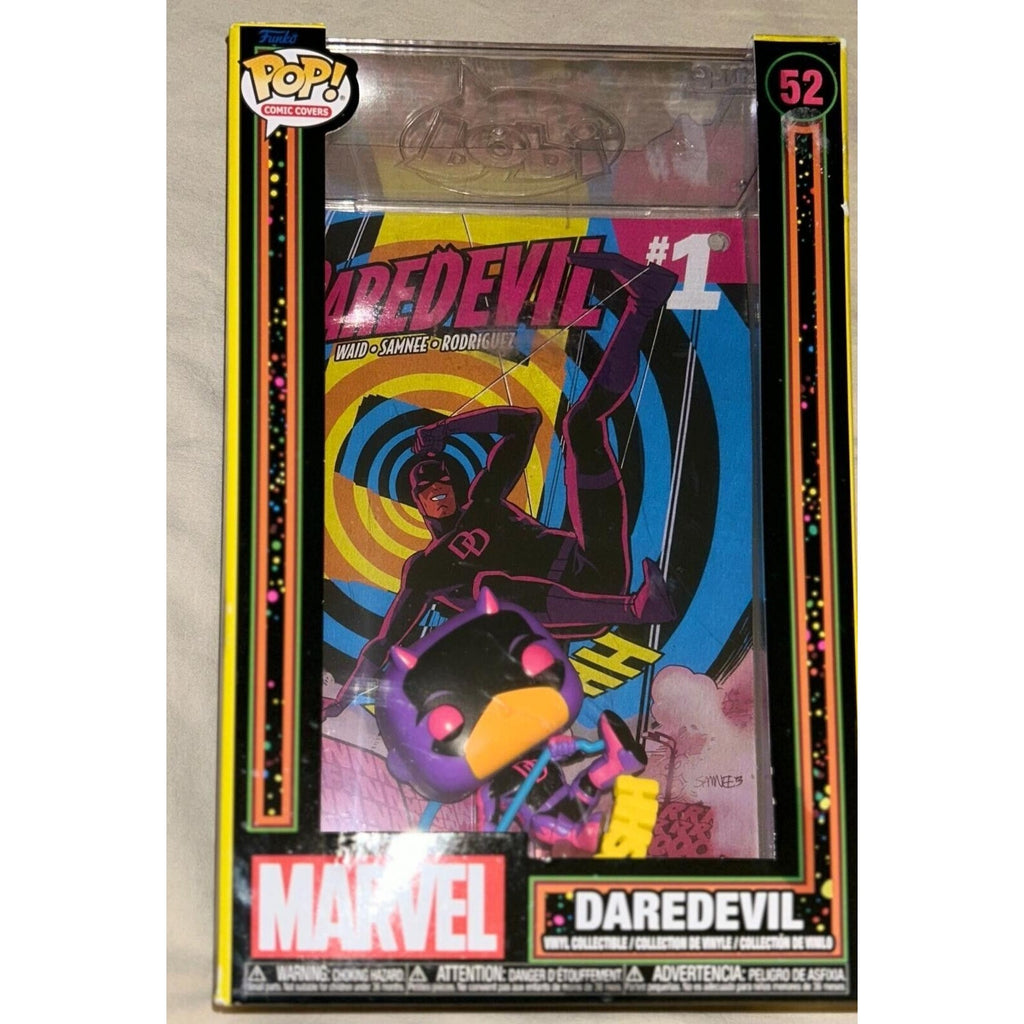 Marvel Pop! Comic Covers Daredevil #52 (2014) Black Light Target Exclusive NICE
