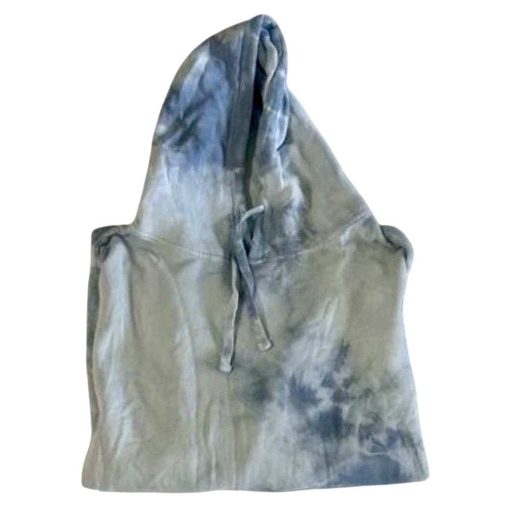 Paperbacks Cloud Tie Dye Hoodie Pullover 100% Cotton Hand Dyed Sz XXL NWT