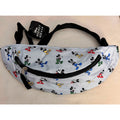 Disney Mickey Mouse Fanny Pack Light Blue Waist Belt Bag Unisex Travel
