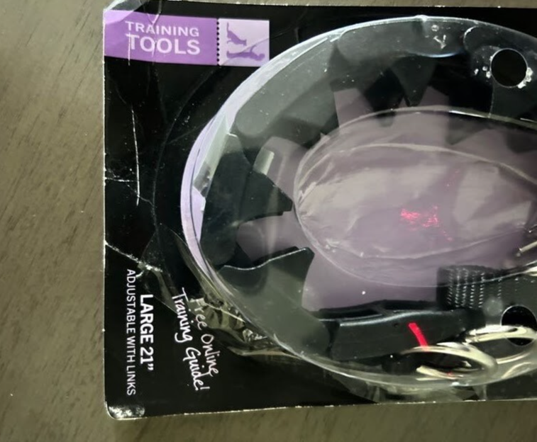 New Starmark Pro Training Dog Collar Size Large 21" Sealed On Card