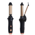 Cordless Ceramic Hair Straightener Curler Compact Portable Rechargeable Travel 