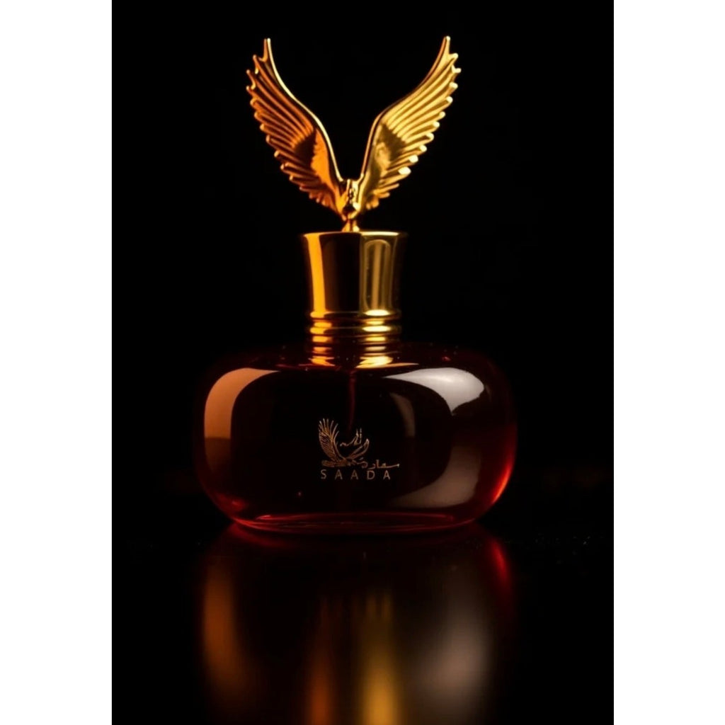 Arabian Lamsa Saada Oud Amber Mens / Womans Parfum 3.4 fl.oz. Authentic Sealed 