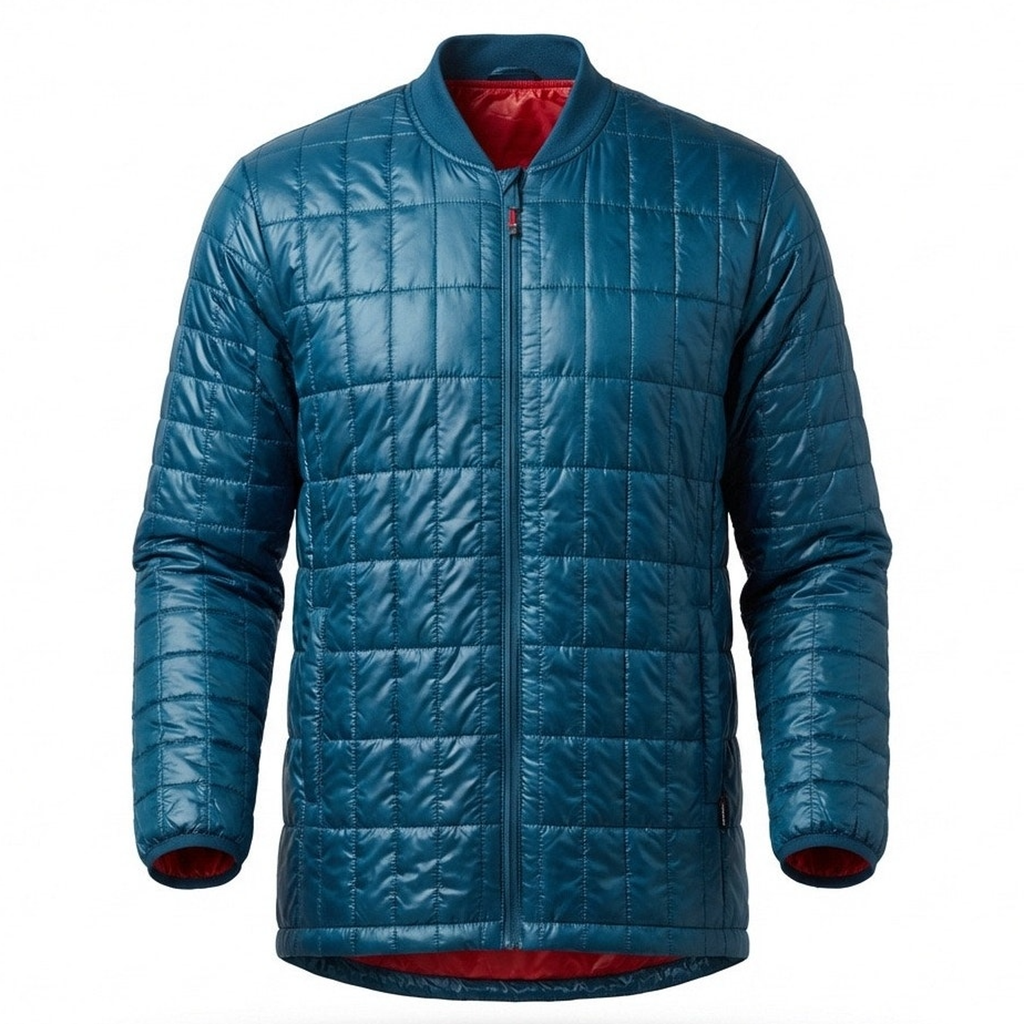 Cotopaxi Kusa Reversible Jacket Blue Red Llama Fill NWOT Men Small Womens Medium