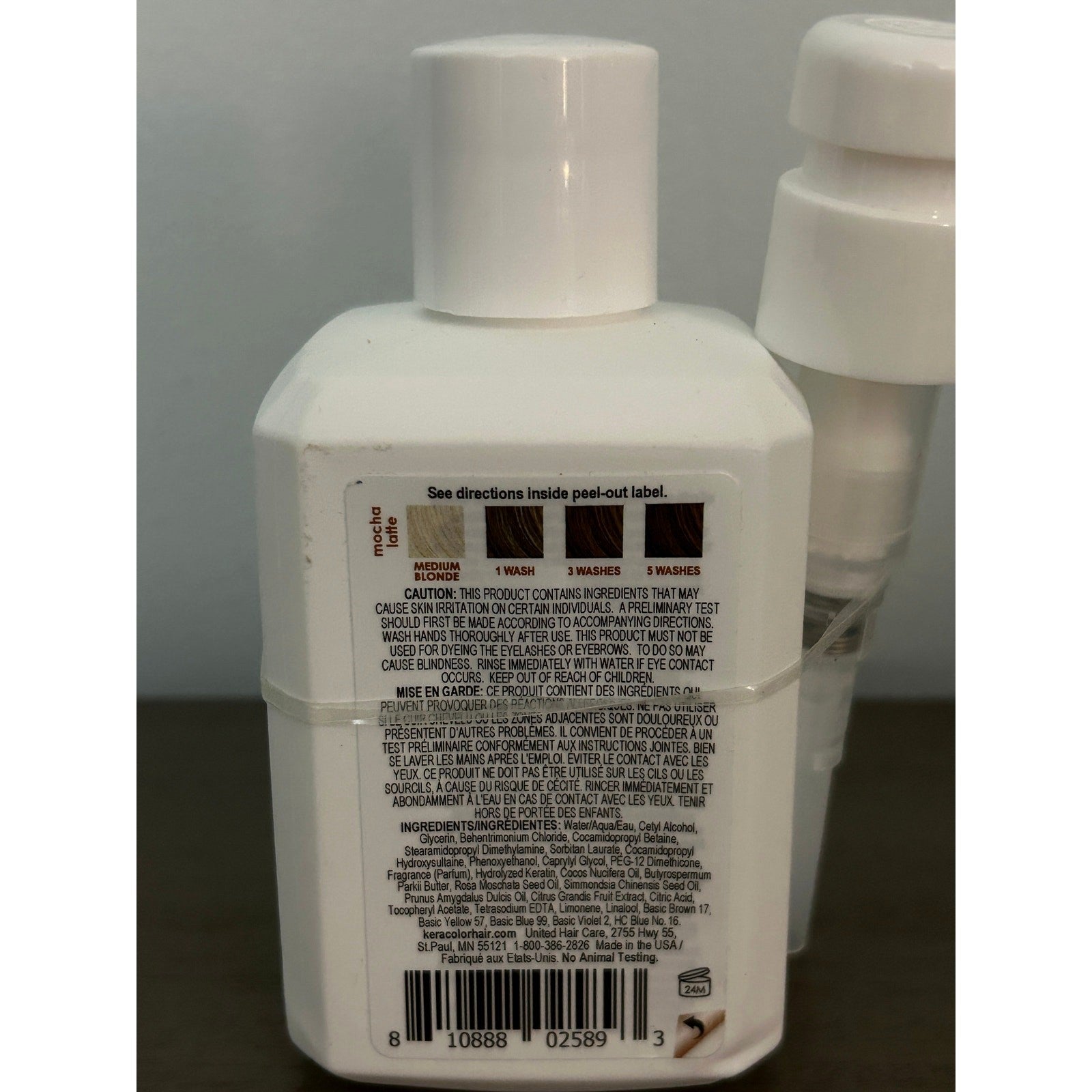 KERACOLOR Color+Clenditioner Mocha Latte – 3-in-1 Color, Cleanse & Condition