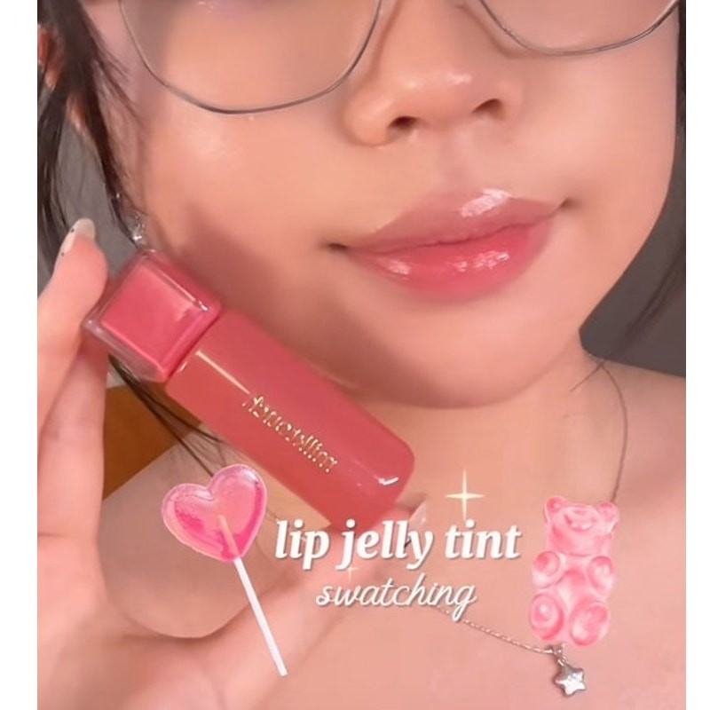 Milk Touch Berry-Jelly Lip Tint – Cool Berry | K-Beauty Plump Juicy Glow Tint 