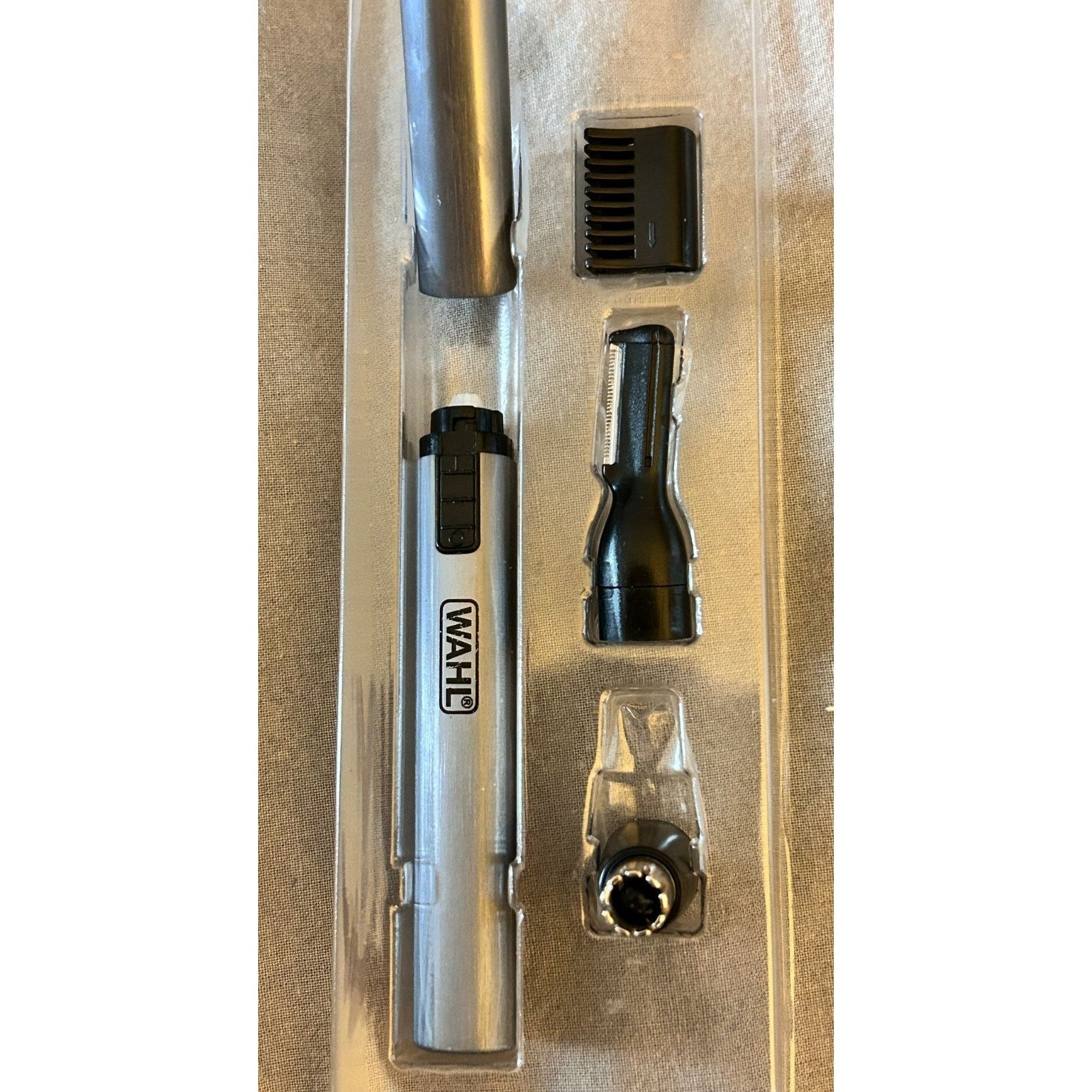 2 in 1 Wahl Micro Groomsman Battery Personal Trimmer for Hygienic Grooming NEW