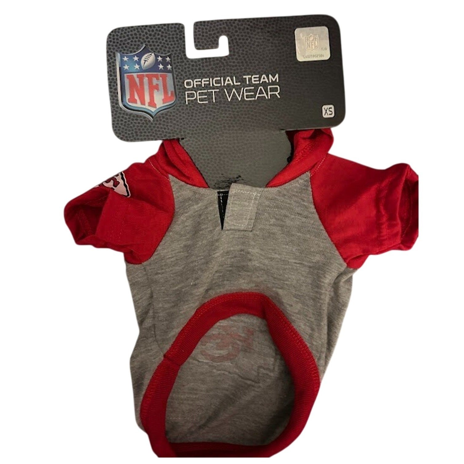 NFL Kansas City Chiefs Pet Wear Hoodie Dog Cat Shirt Offical NFL Licensed XS NEW