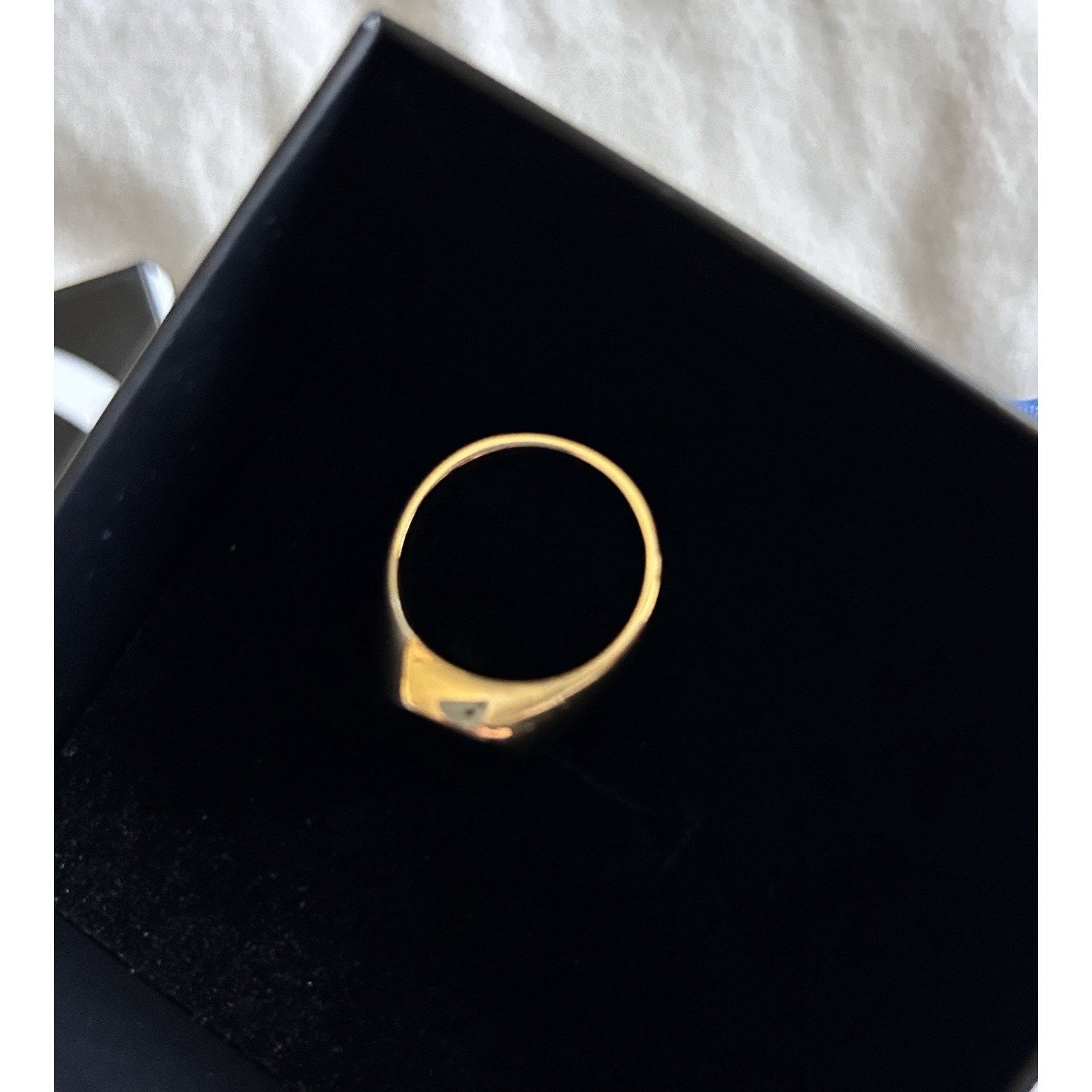New Market Smiley Face Have A Nice Holiday Ornament + Bonus Market Ring