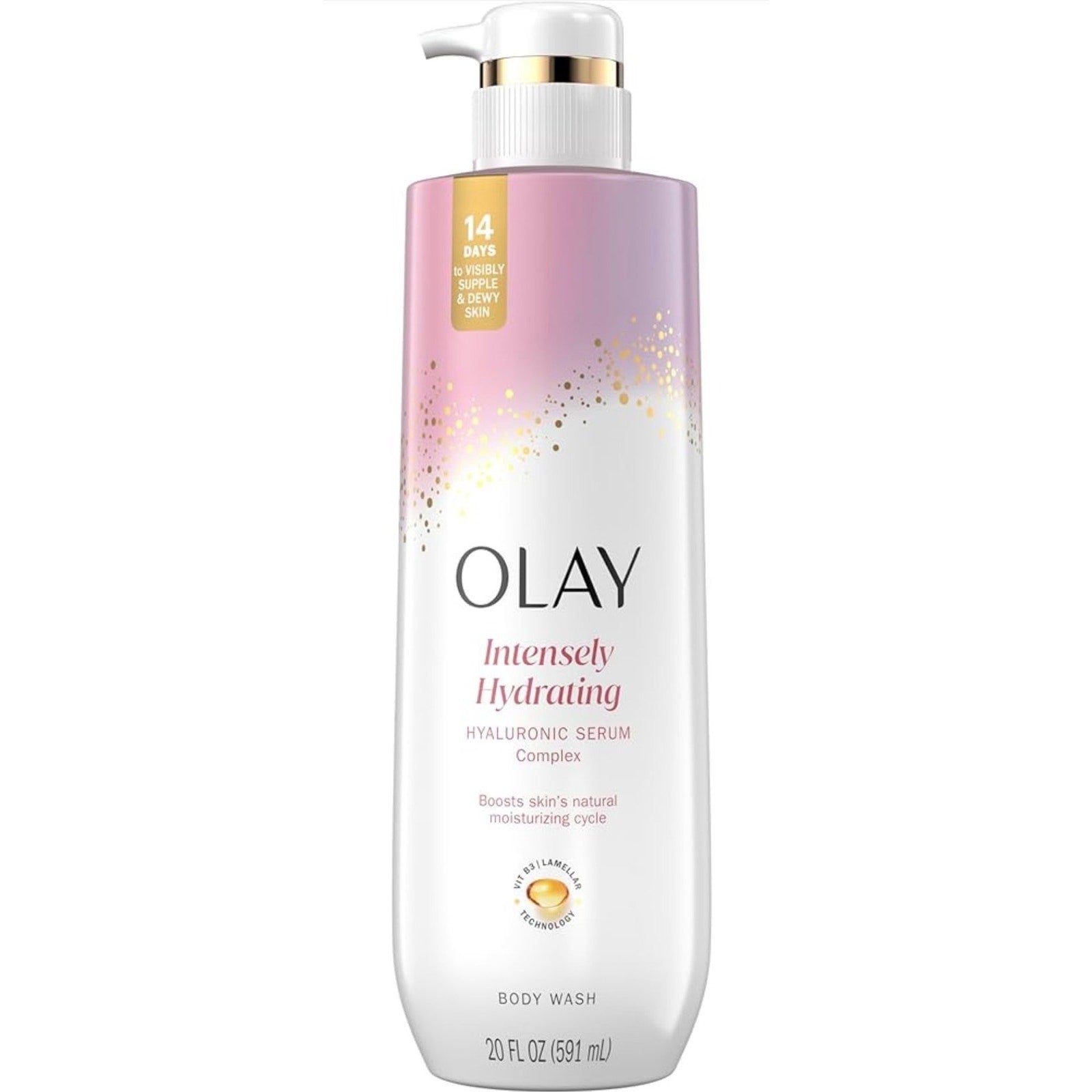 Olay Premium Cleansing Nourishing Hyaluronic Serum Complex Body Wash 20floz NEW