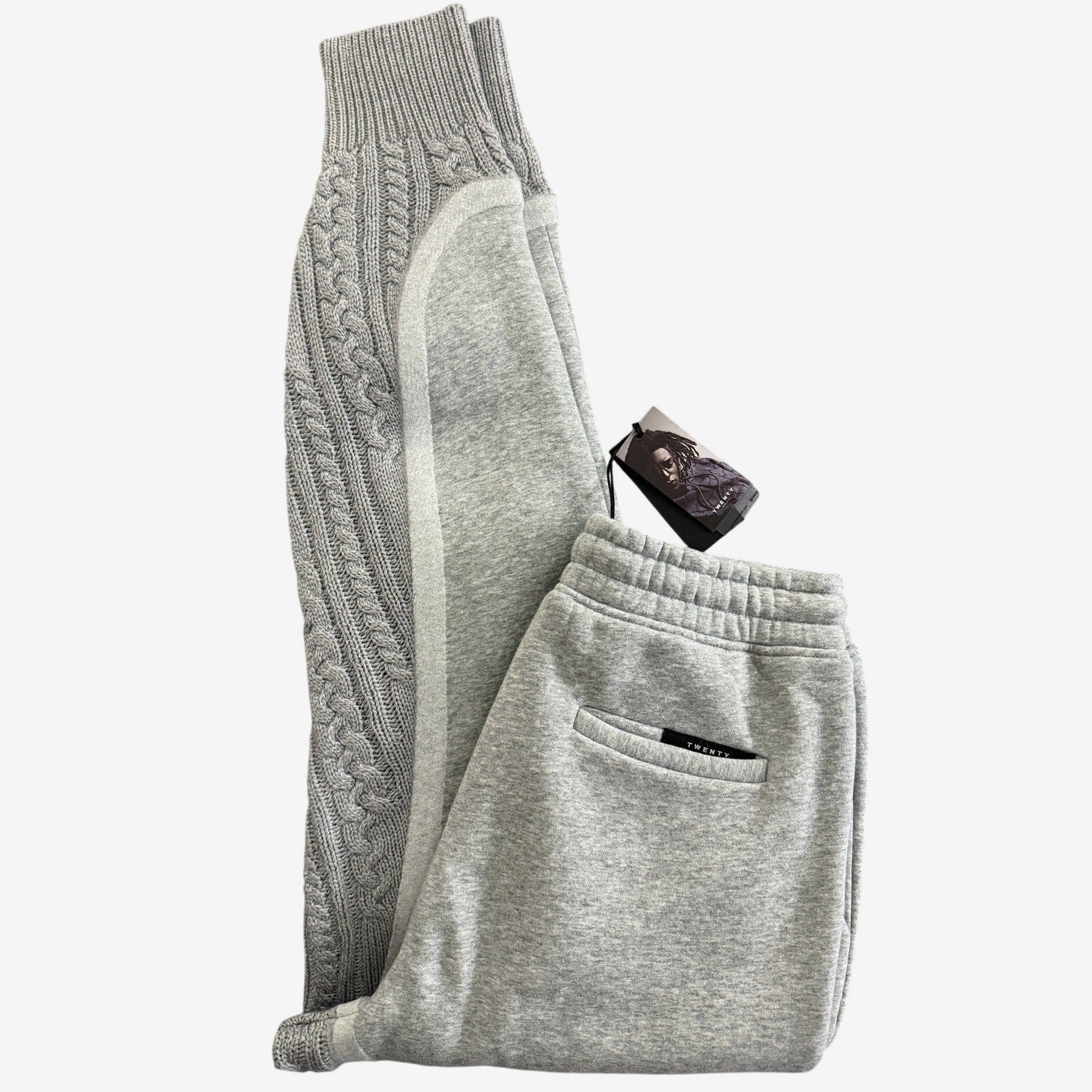Twenty Montreal Felt Connect Joggers Men’s Small Heather Gray Pants NWT $255