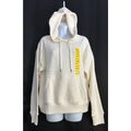 Member’s Mark Women’s White Fleece Hoodie Size M – Soft & Cozy Pullover NWT