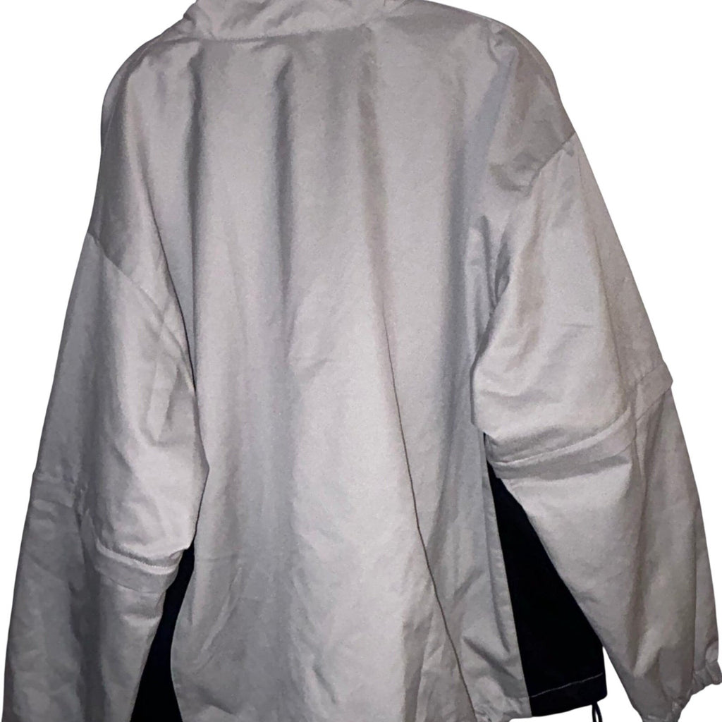 NWT Performance Golf Jacket Lightweight Pockets Wind Water Resistant Khacki Sz L
