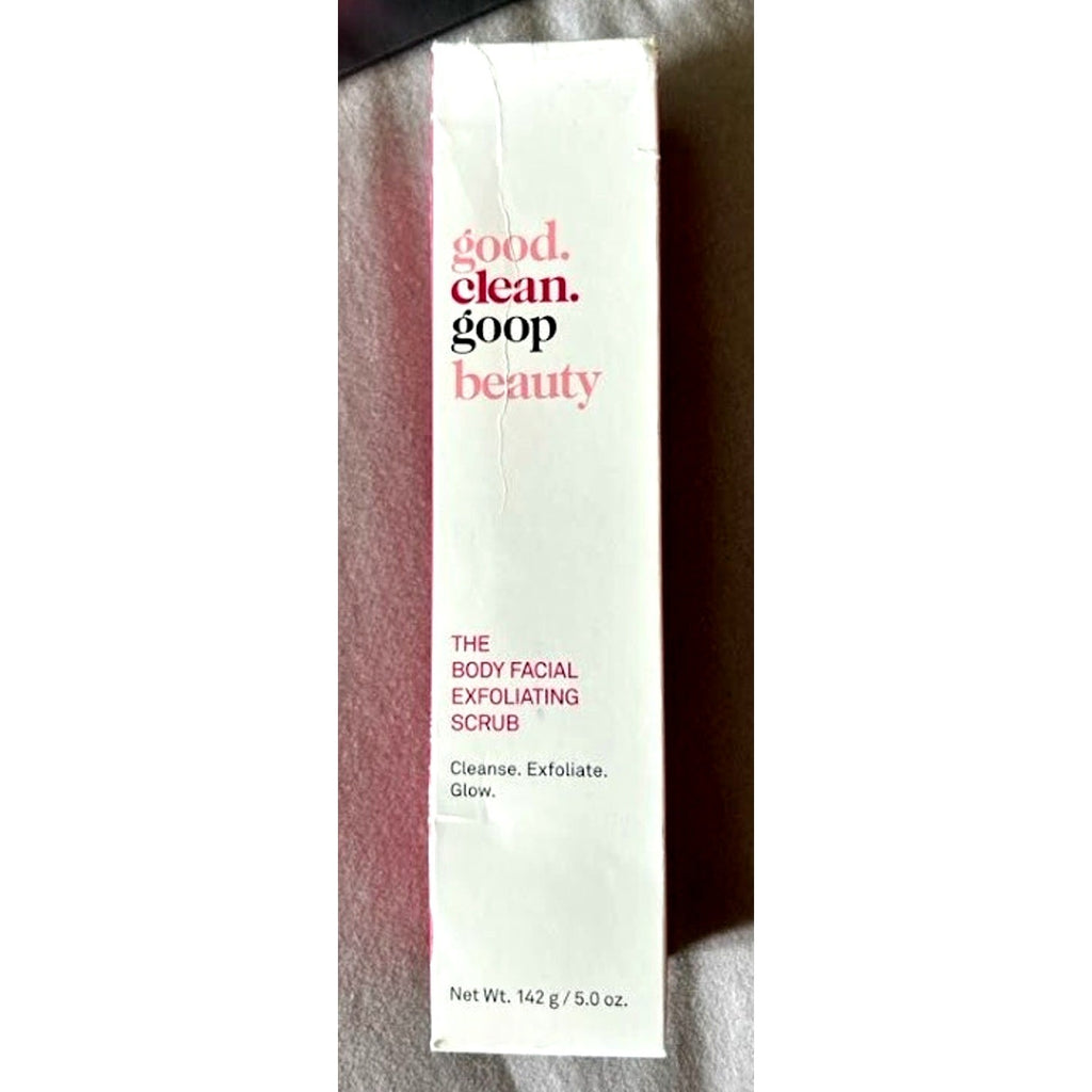Good Clean Goop Beauty The Body Facial Exfoliating Scrub 5.0 oz NIB
