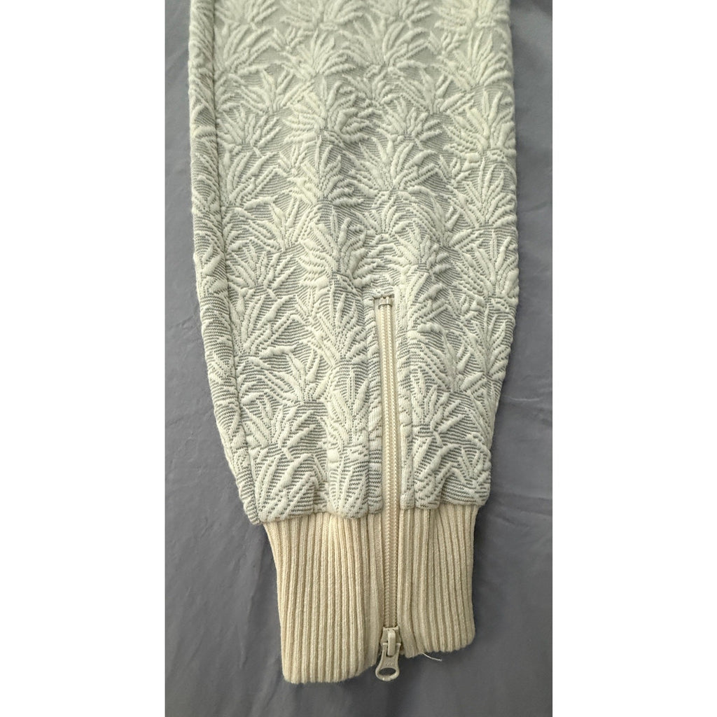 Twenty Montreal Agave Print 3D Blister Knit Pants Cream XS Women’s Designer
