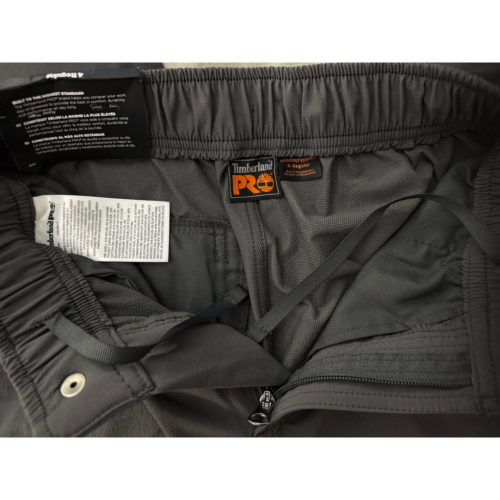 Women's Timberland PRO Morphix Jogger Pant Size 4 Asphalt Gray NWT