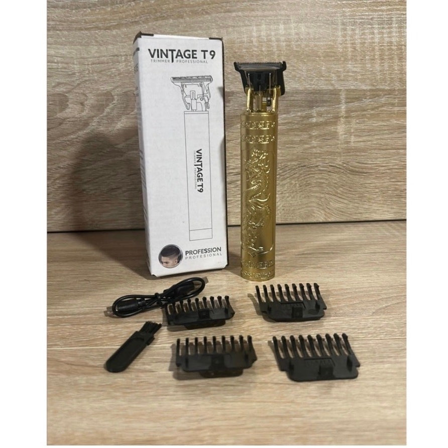 Vintage T9 Trimmer Professional Hair Clipper 4 Guards NIB