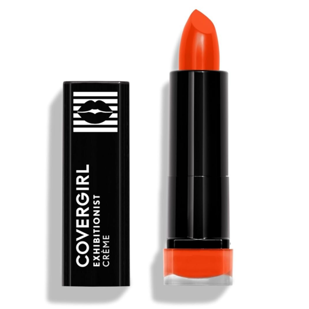 Covergirl Exhibitionist Creme Lipstick #495 Orange AF Hydrating Long Lasting NEW