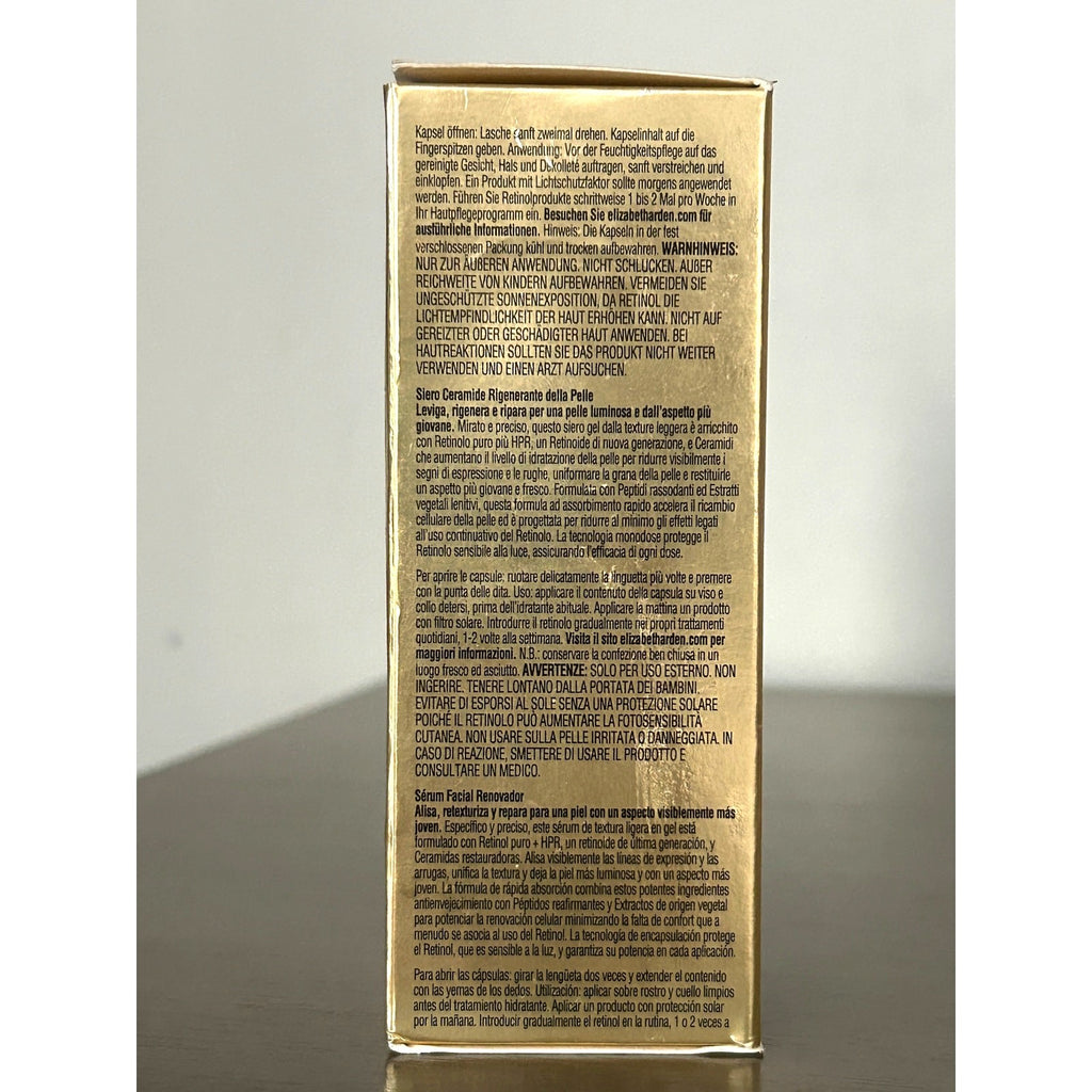 Elizabeth Arden Retinol + HPR Ceramide Serum Capsules Rapid Skin Renewing 