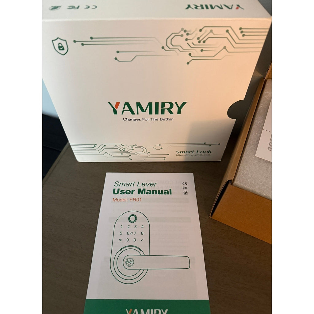 Yamiry Fingerprint Smart Door Lock, Keyless Entry Keypad, APP Control Deadbolt