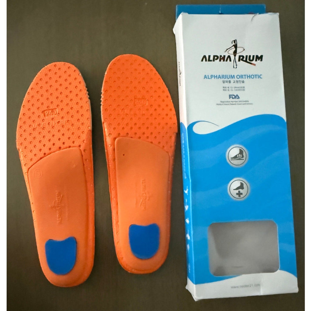 Premium Korean Insoles Shock Absorption Arch Support Infrared Women's Sz 7 / S