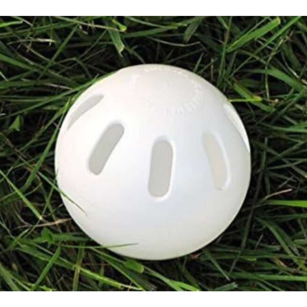 Bundle of 4 Wiffle Curve Balls Regulation Plastic Baseballs Size Made in USA NIB