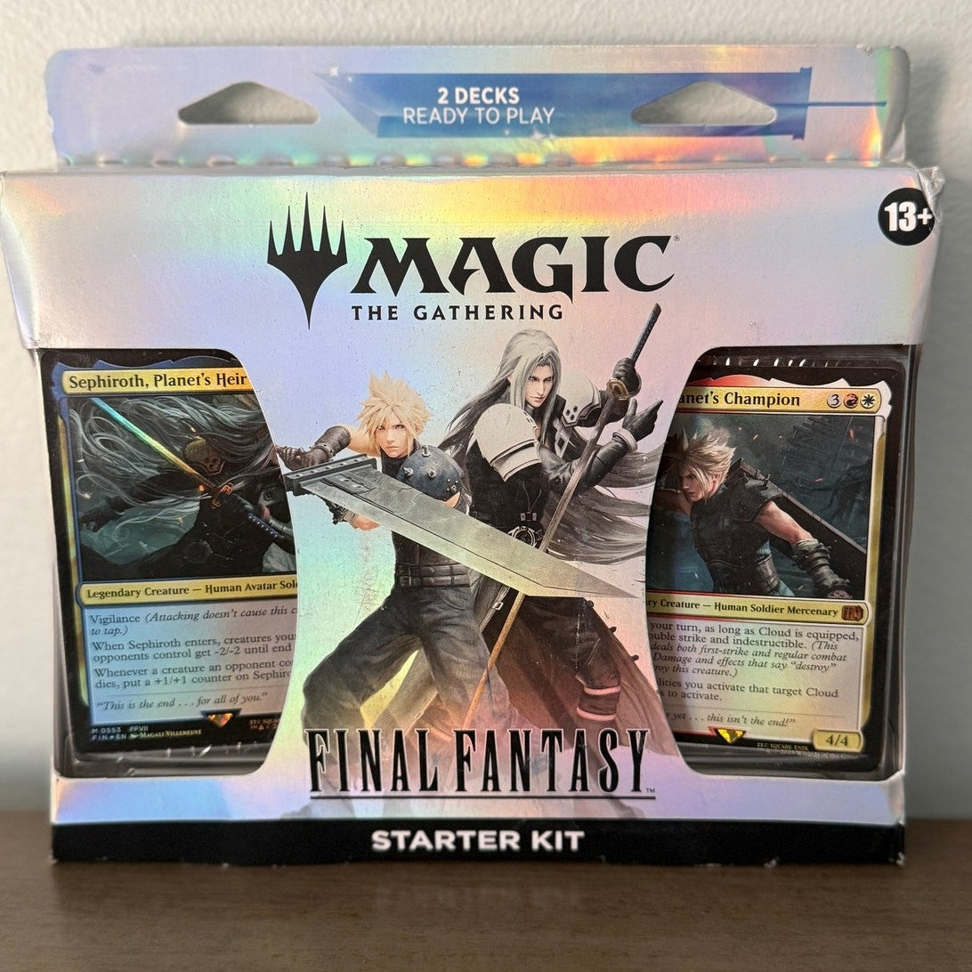Magic The Gathering Final Fantasy Starter Kit 2025 | Cloud & Sephiroth Deck NEW