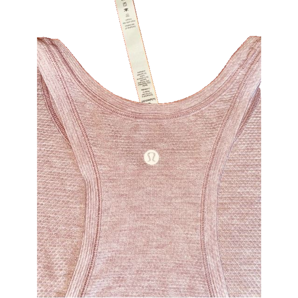RARE Lululemon Women's Plank to Pike Tank Heather Mauve Size 12 EUC
