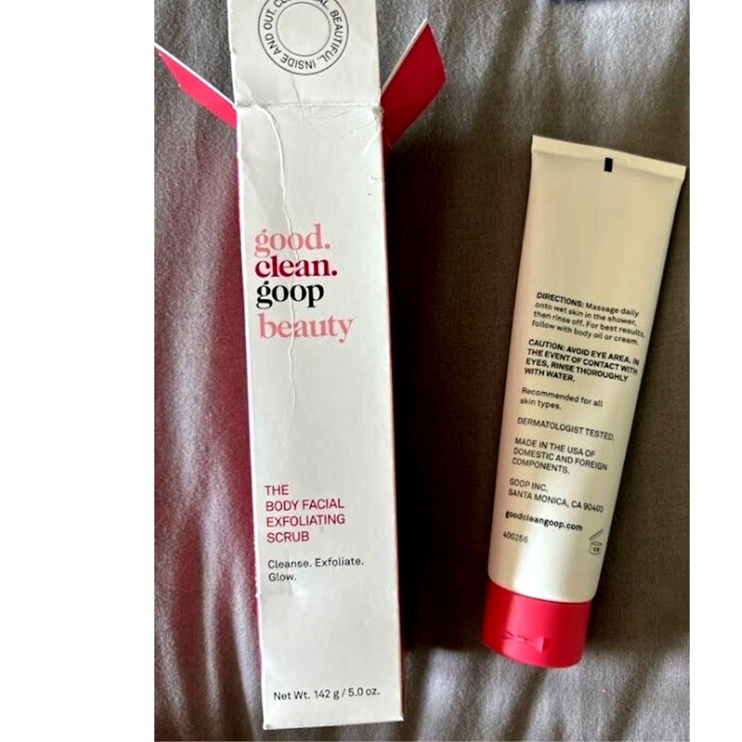 Good Clean Goop Beauty The Body Facial Exfoliating Scrub 5.0 oz NIB