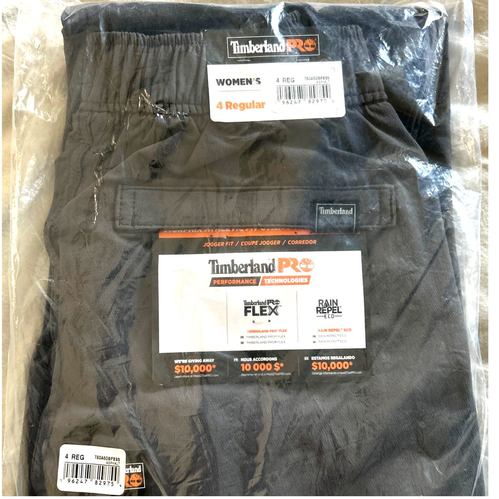 Women's Timberland PRO Morphix Jogger Pant Size 4 Asphalt Gray NWT