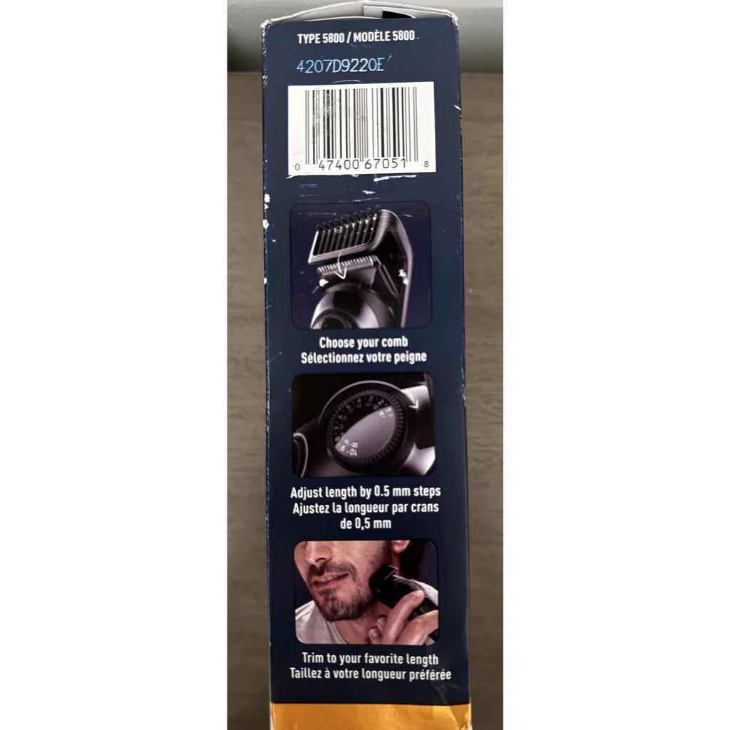Braun King C. Gillette Cordless Beard Trimmer Kit 2 | Holds 1 Month Charge NEW 