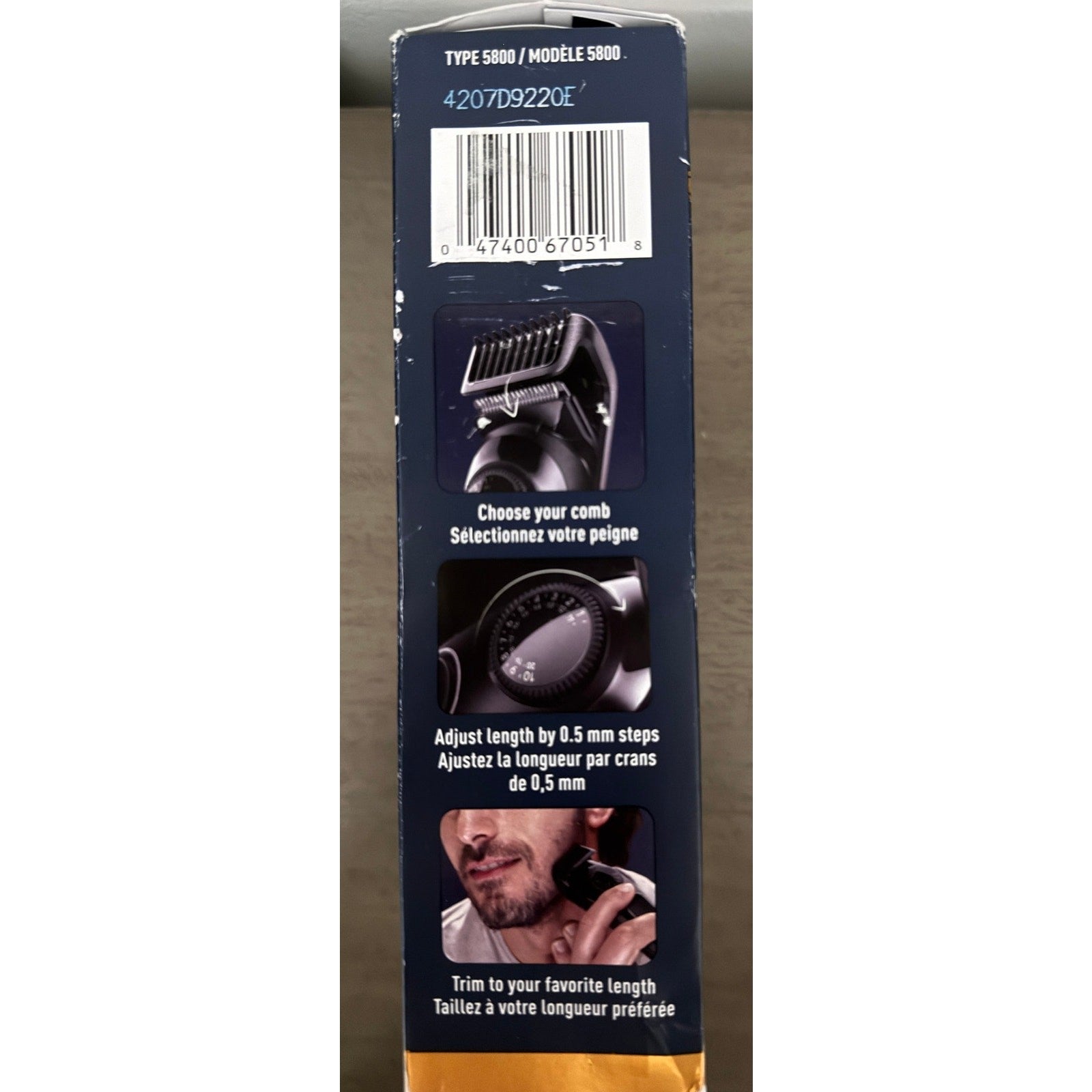 Braun King C. Gillette Cordless Beard Trimmer Kit 2 | Holds 1 Month Charge NEW 