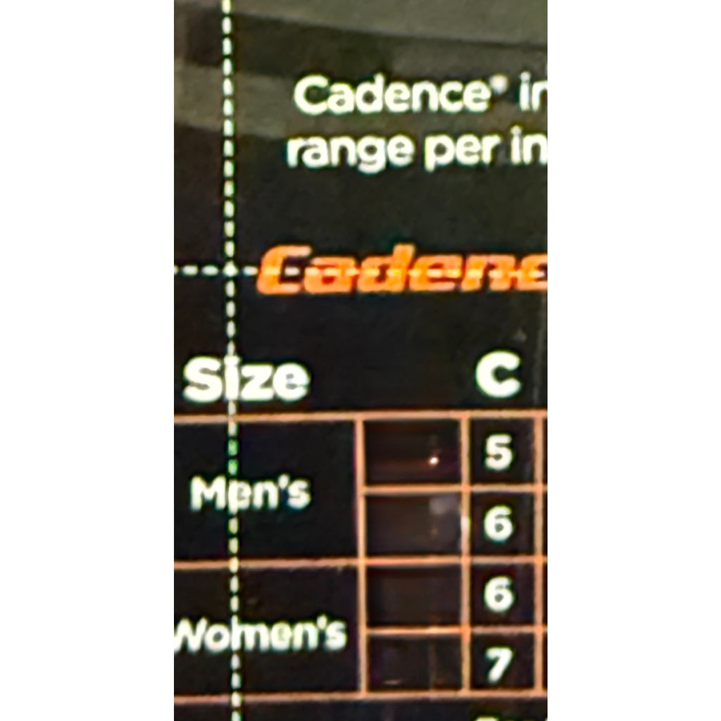 Cadence Original Orange Insoles Size C Men 5‑6 Women 6‑7 | Orthotic Support NIB