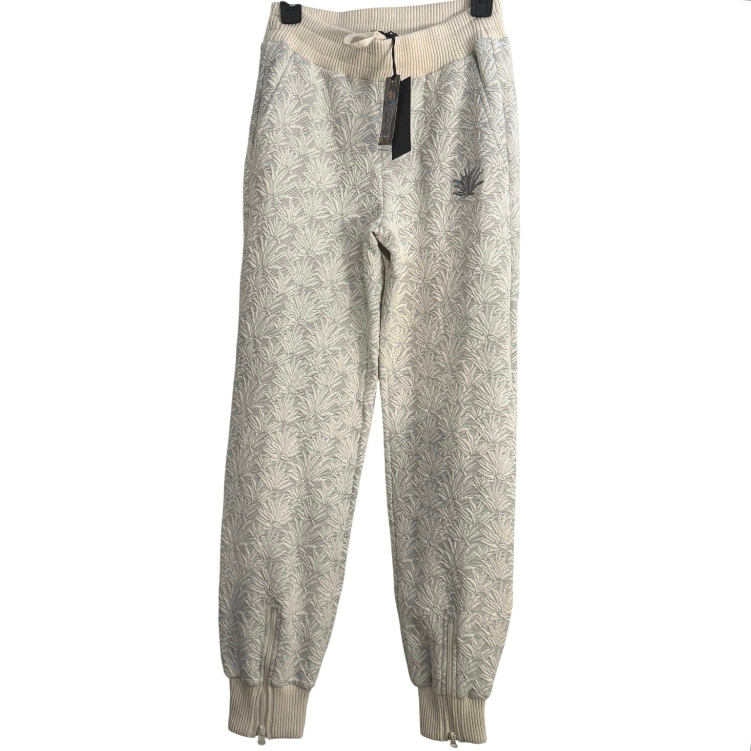 Twenty Montreal Agave Print 3D Blister Knit Pants Cream XS Women’s Designer