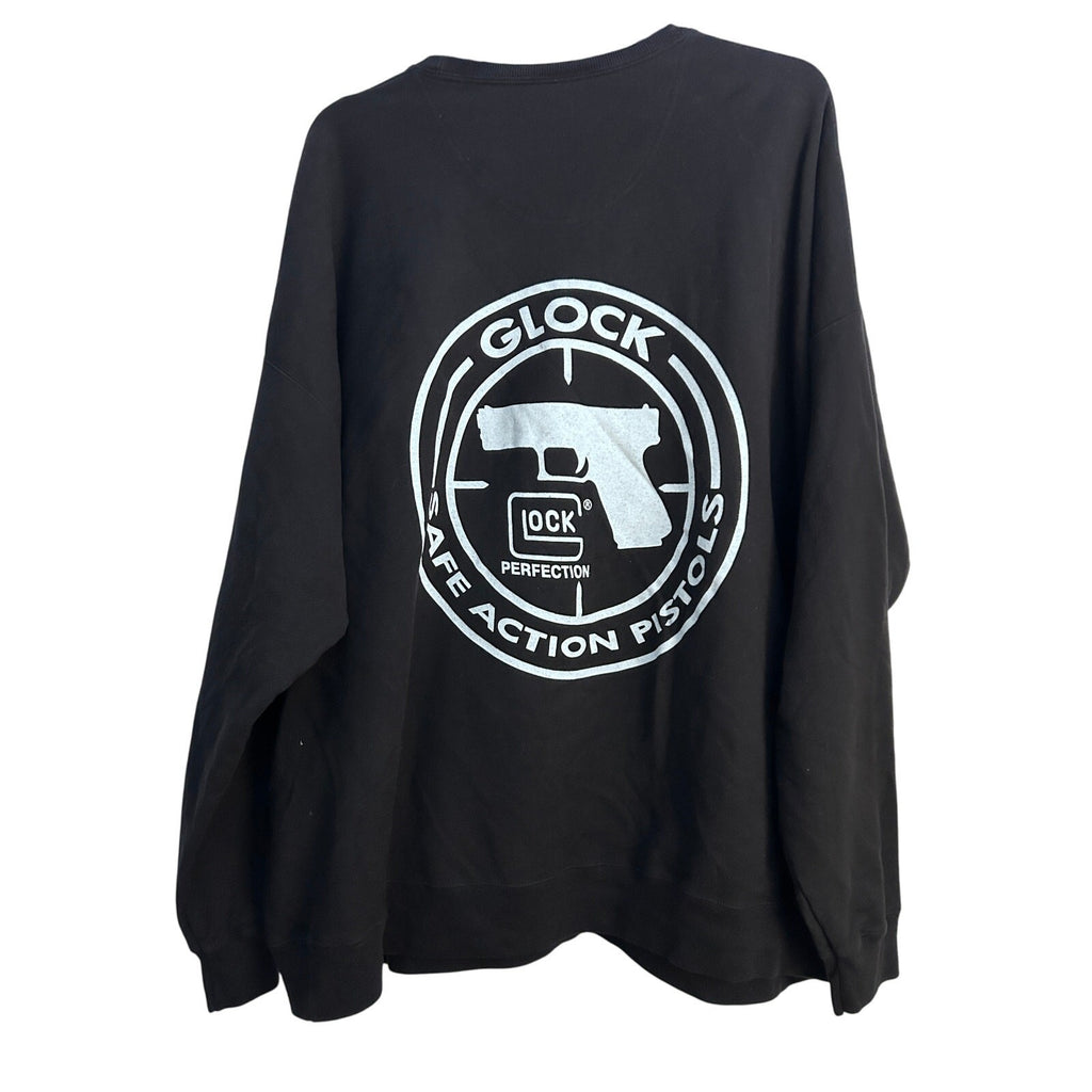 Pistols Safe Action Perfection Range  Crew Sweatshirt Black Sz 3XL NWOT
