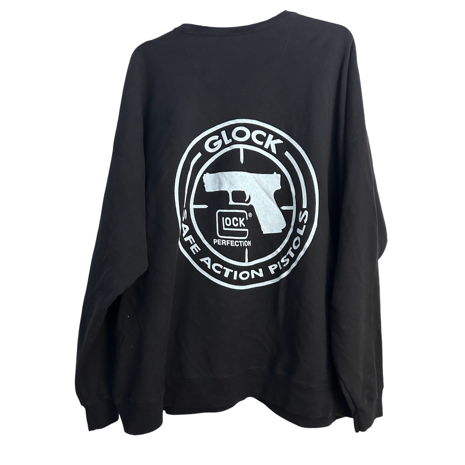 Pistols Safe Action Perfection Range  Crew Sweatshirt Black Sz 3XL NWOT