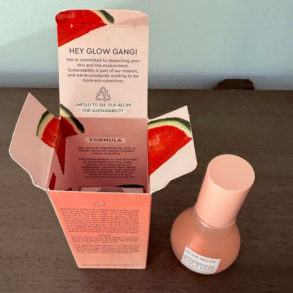Glow Recipe Watermelon Dew Drops Serum | Niacinamide Glow & Brightening NIB
