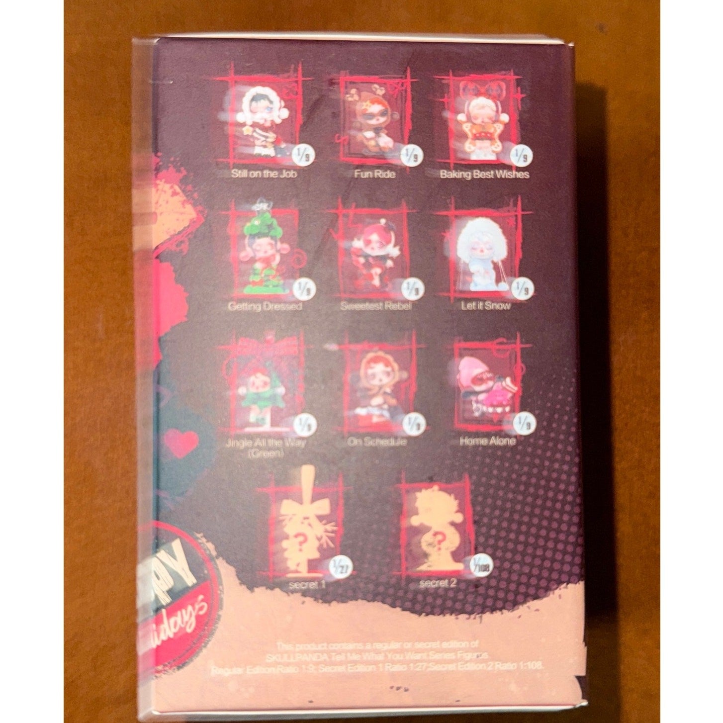 SKULLPANDA Blind Box Sealed Tell Me What You Want Series Figures 