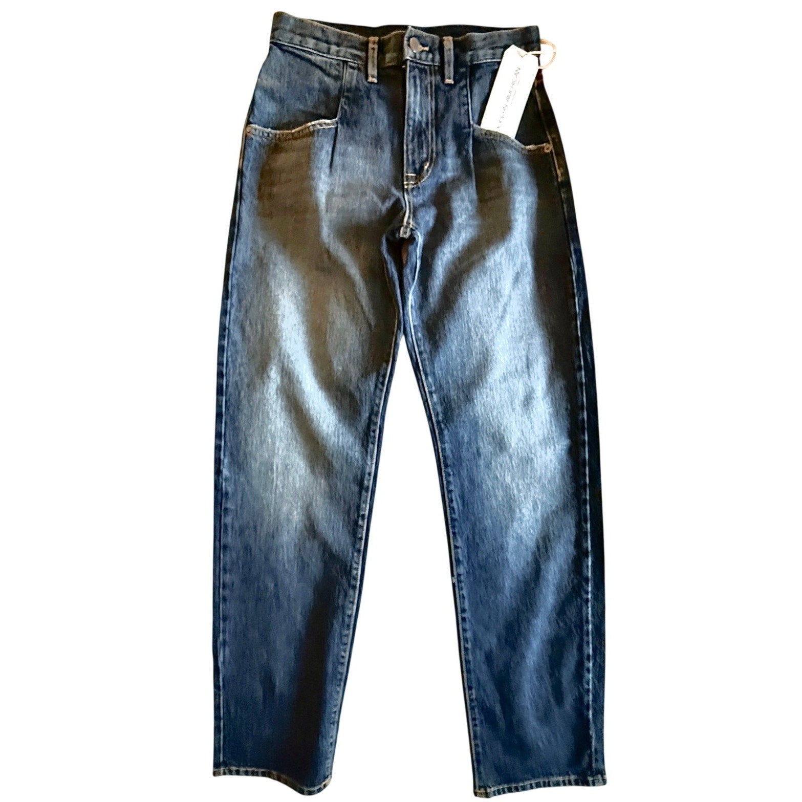 Modern America Rodeo Drive Women’s Dark Wash Straight Leg Jeans NWT Size 28