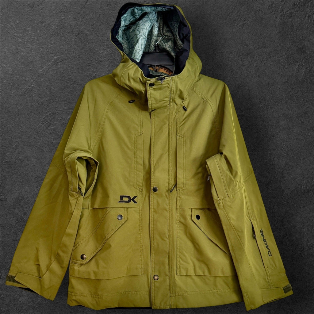 Women's Dakine Scout Jacket 10k Waterproof Breathable Juniper Green Sz Small NWT